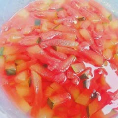 Cách làm mứt dưa hấu