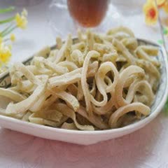 Cách làm mứt dừa non vị trà xanh