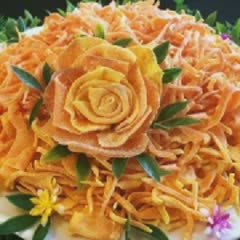 Cách làm mứt khoai lang sợi