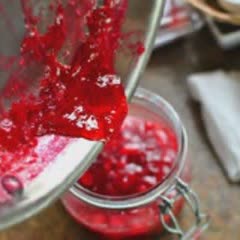 Cách làm mứt phúc bồn tử