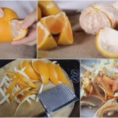 Cách làm mứt vỏ cam dẻo ngon