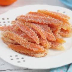 Cách làm mứt vỏ cam dẻo ngon