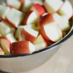 Cách làm táo rim đường nâu