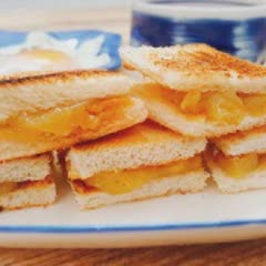 Cách làm bánh mì nướng kaya