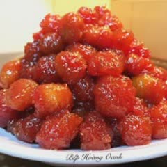 Cách làm Mứt Chùm Ruột chua ngọt đơn giản tại nhà 