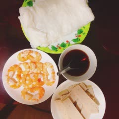 Cách làm Bánh cuốn tôm đơn giản