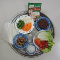 Cách Làm Bún Chả Giò Chay | Ăn Ngon, Giòn Rụm
