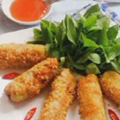 Cách làm chả giò hải sản chiên giòn rụm