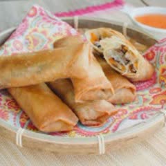 Cách làm chả giò miến rau củ