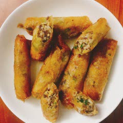 Cách làm Chả giò nhân mì chiên giòn