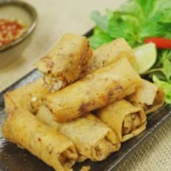 Cách làm chả giò tôm bắp