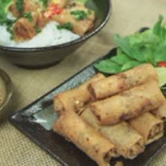 Cách làm chả giò tôm bắp