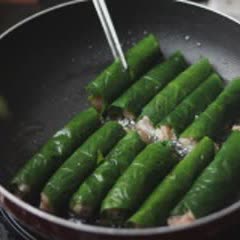 Cách làm chả lá lốt tôm thịt