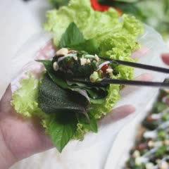 Cách làm chả lá lốt tôm thịt