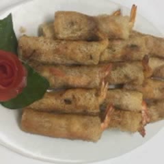 Cách làm chả ram tôm giòn béo