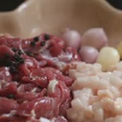 Cách làm Chạo Bò Chiên Quấn Mía đơn giản, ngon khó cưỡng