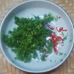 Cách làm Cơm Cháy Chả Cá với thì là lạ miệng, dai ngon