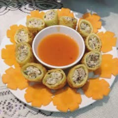 Cách Làm Nem Gà Cuốn Vỏ Bánh Gối Cho Bữa Tiệc