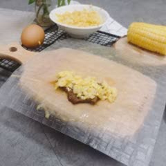 Cách làm Ram bò trứng bắp cuộn