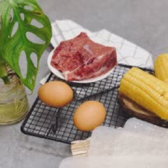 Cách làm Ram bò trứng bắp cuộn