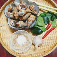 Cách làm ốc hương nướng chấm sốt cay