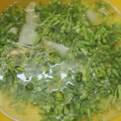 Cách làm gỏi bông thiên lý