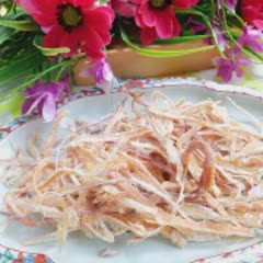 Cách làm gỏi bưởi tôm mực khô