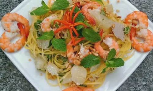Cách Làm Gỏi Bưởi Đu Đủ Tôm Thịt Hấp Dẫn Đơn Giản
