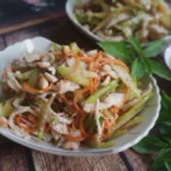 Cách làm gỏi cóc xanh thịt gà