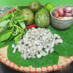 Cách làm gỏi hến trộn cóc