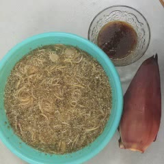 Cách Làm Gỏi Hoa Chuối Trắng Giòn Trộn Thịt Ba Chỉ