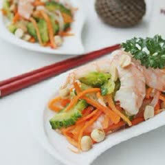 Cách làm Gỏi Khổ Qua tôm tươi thanh mát giúp giải ngán 