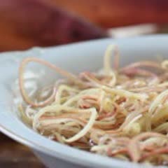 Cách làm Gỏi nghêu bắp chuối 