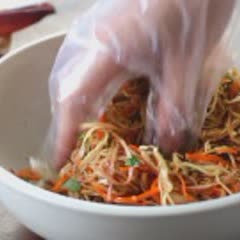 Cách làm Gỏi nghêu bắp chuối 