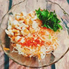 Cách làm gỏi su hào tôm