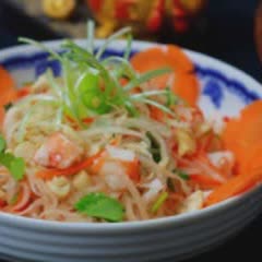 Cách làm gỏi su hào tôm