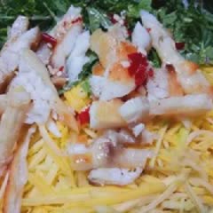 Cách làm gỏi xoài khô cá bò