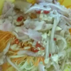 Cách làm Gỏi Xoài Tai Heo giòn sựt chua chua ngọt ngọt