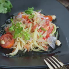 Cách làm Gỏi Xoài Thái Lan - Som Tam Mamuang thơm ngon 