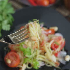 Cách làm Gỏi Xoài Thái Lan - Som Tam Mamuang thơm ngon 