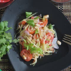 Cách làm Gỏi Xoài Thái Lan - Som Tam Mamuang thơm ngon 