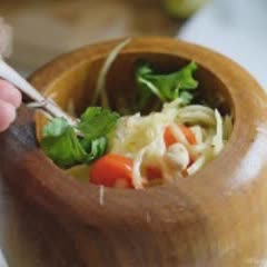 Cách làm Gỏi Xoài Thái Lan - Som Tam Mamuang thơm ngon 