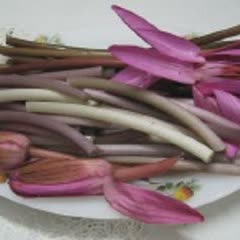 Cách làm nộm bông súng tôm thịt