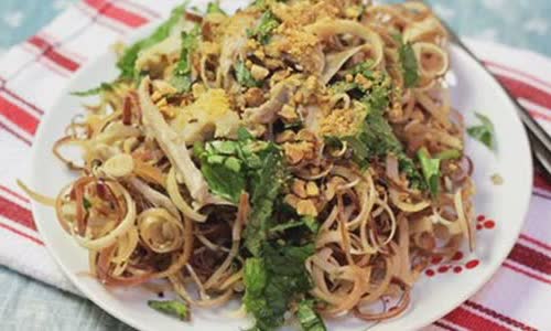 Cách Làm Nộm Hoa Chuối Trộn Thịt Gà Ngon Miệng - Rabbit Cooking - The Best Recipes From The World