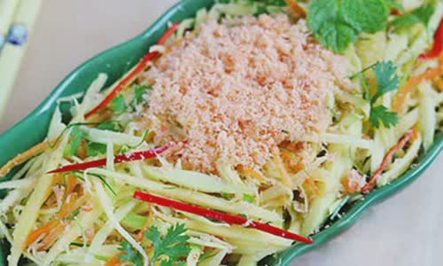 Cách Làm Nộm Tôm Khô Xoài Đơn Giản Cực Hấp Dẫn