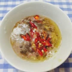 Cách làm nước chấm mắm tôm