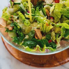 Cách làm Sốt bạc hà trộn salad