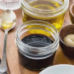 Cách làm Sốt giấm đen trộn salad