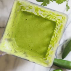 Cách làm sốt ngò ớt xanh