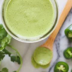 Cách làm sốt ngò ớt xanh